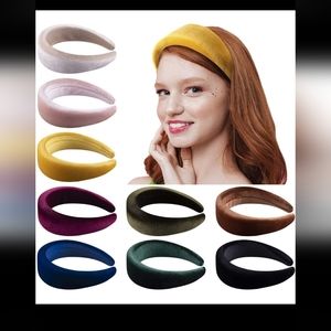9 Pcs Padded Headbands - Brand New